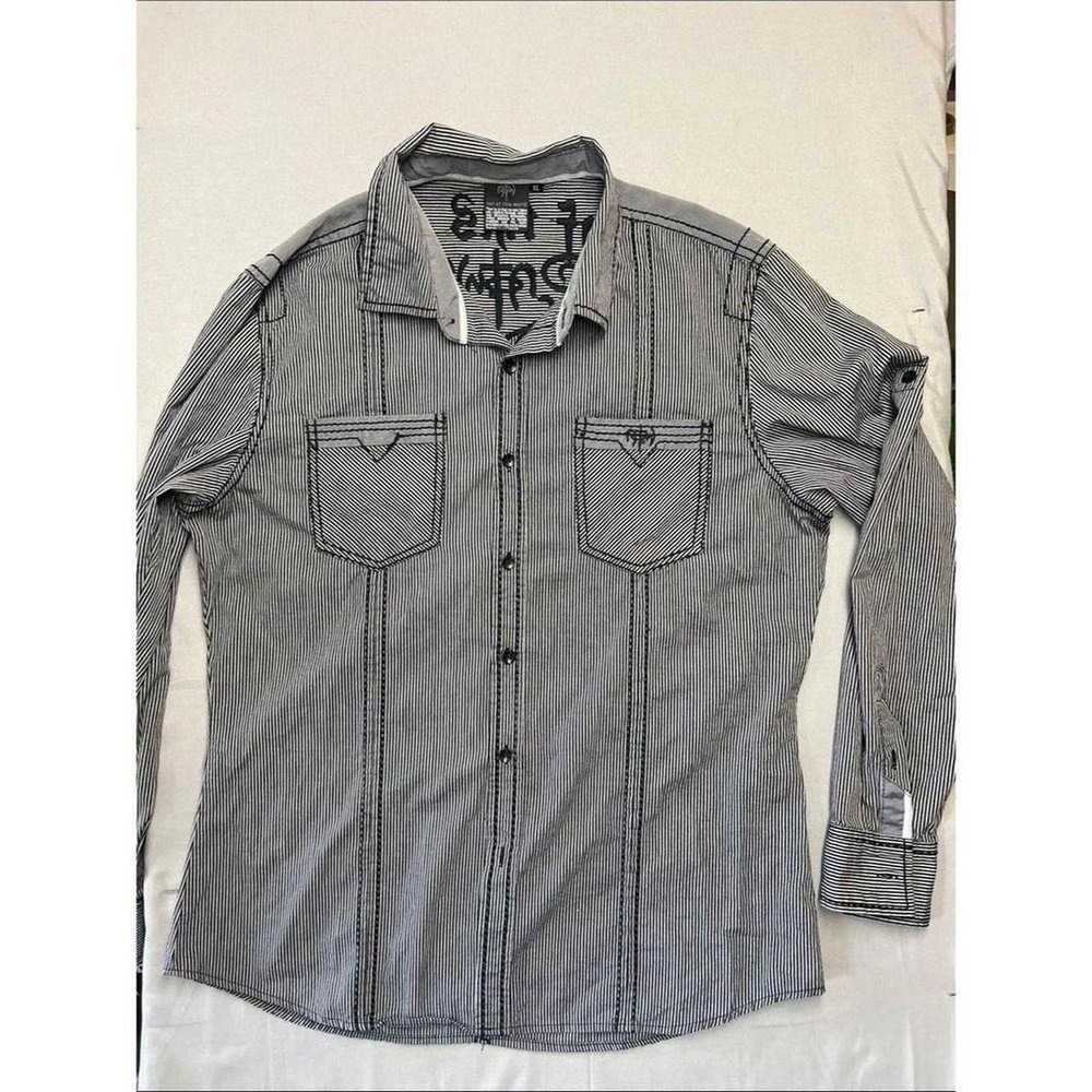 Not of this world button shirt